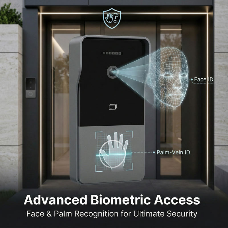 Smart Doorbell Wired - Умный видеодомофон Tuya с наружным блоком,