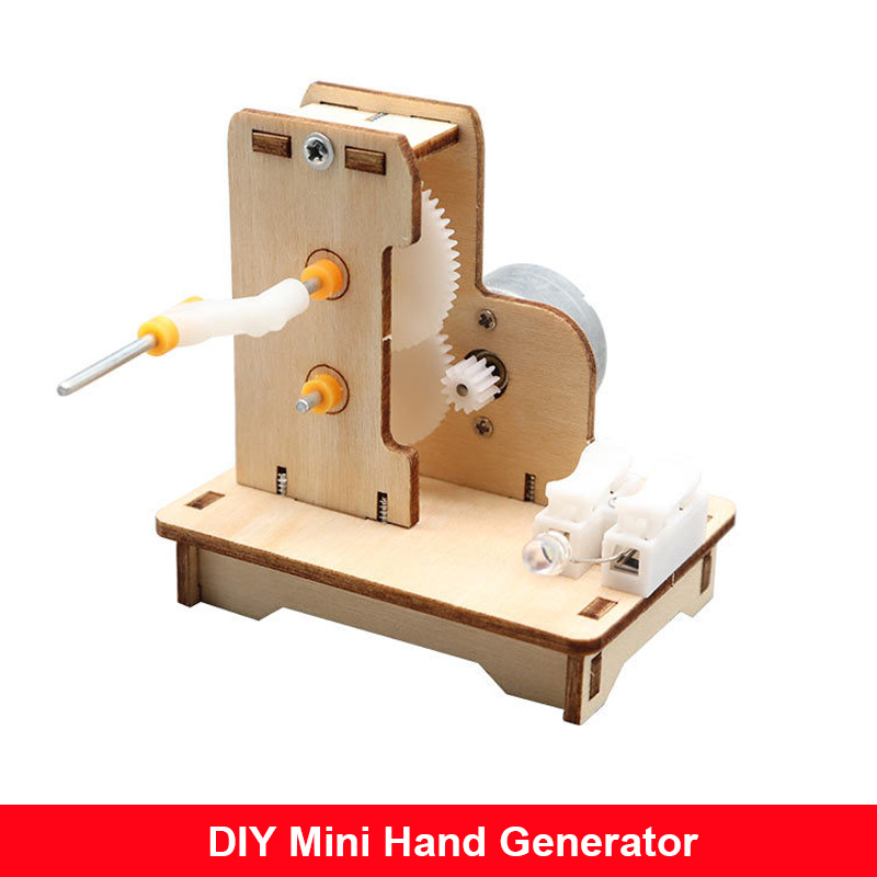 Мини-ручной генератор «сделай  – обзор и цена Diy Automation Projects