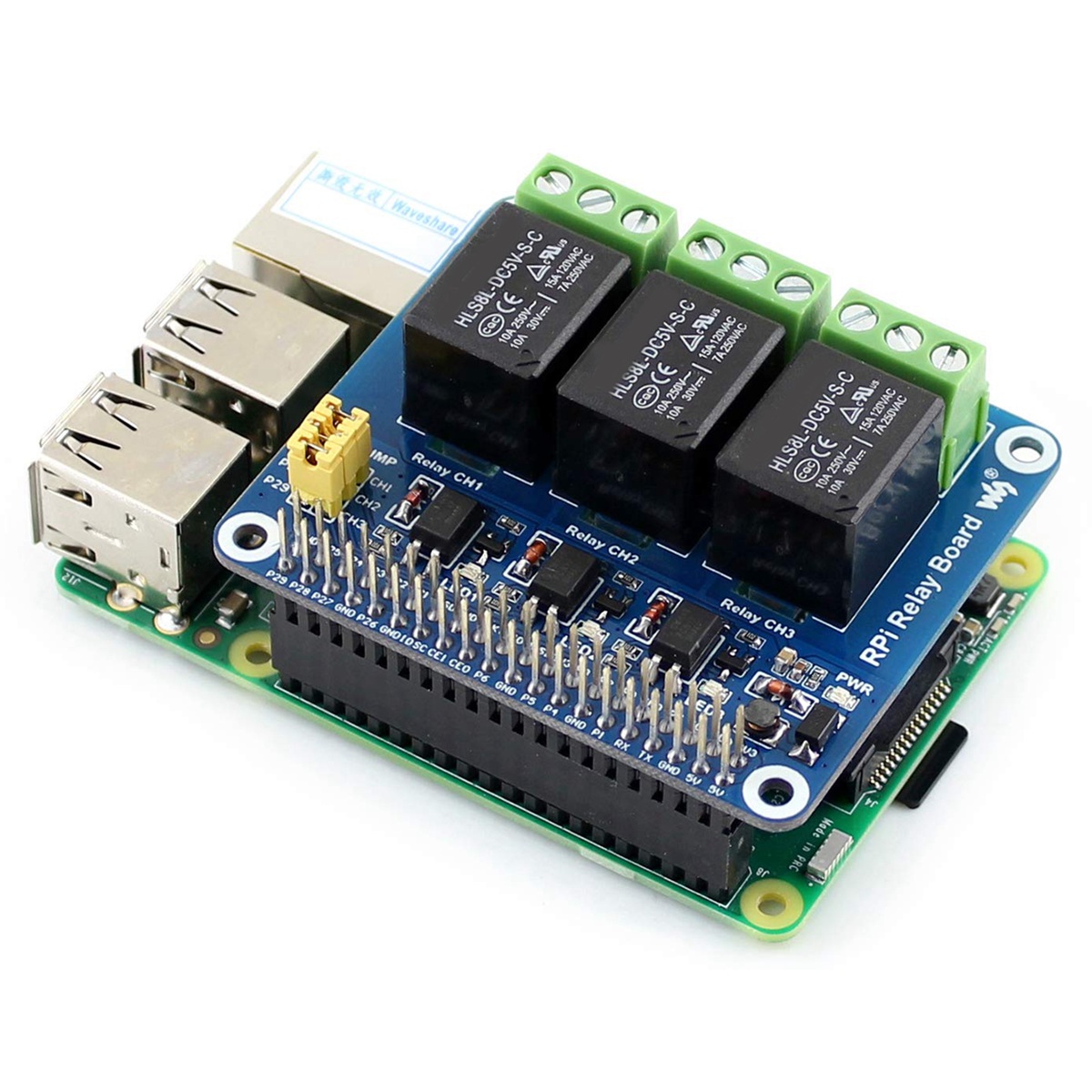 Модуль расширения Waveshare 5V – обзор и цена Pi Zero W Board