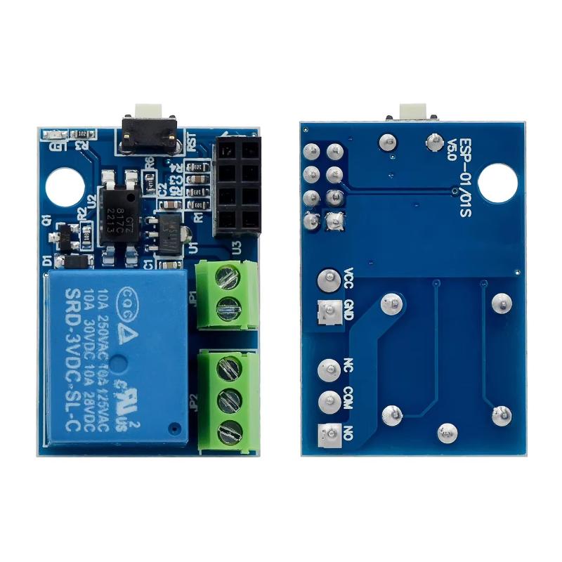ESP8266 ESP‑01S 5V Wi-Fi релей – обзор и цена Home Automation Diy Projects