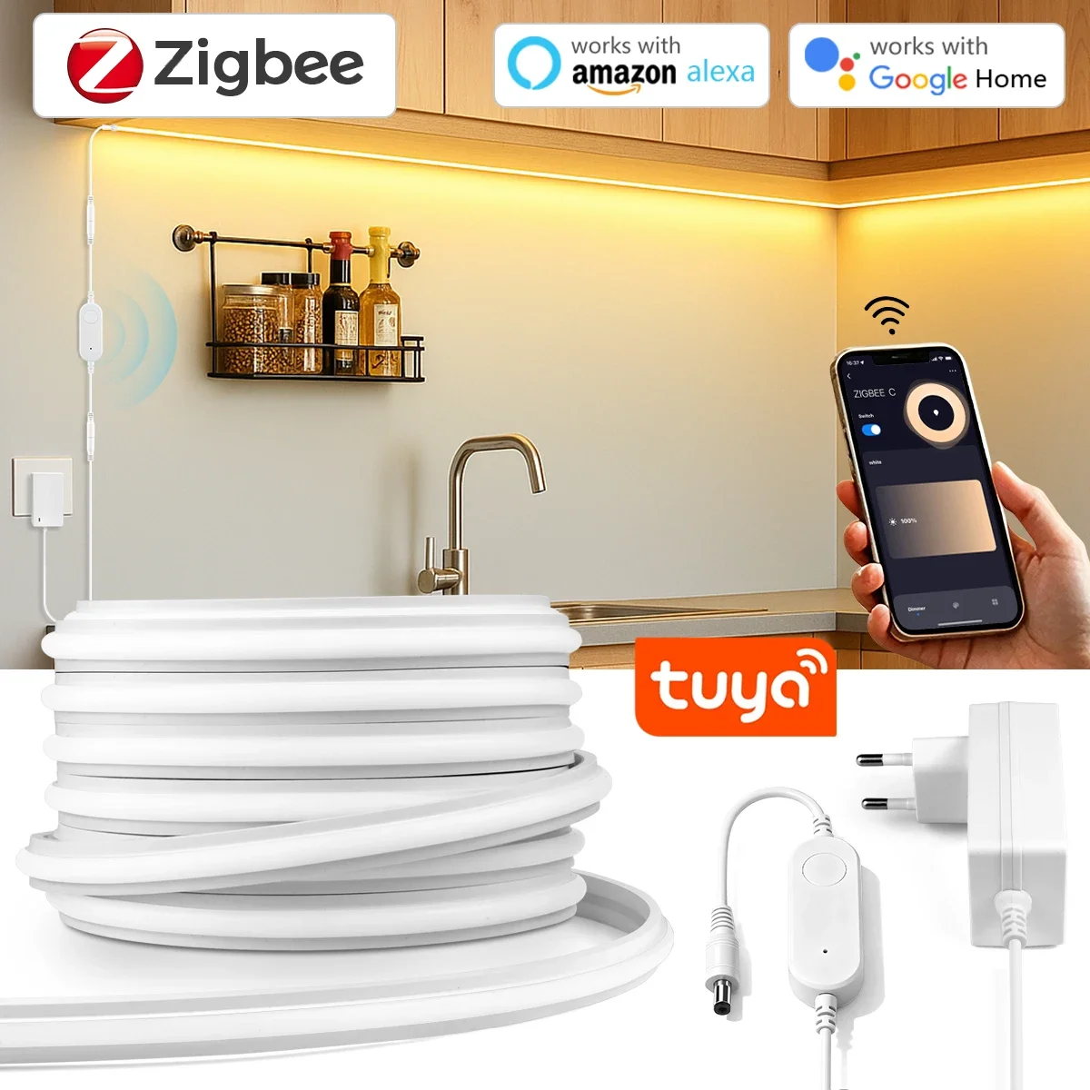 Светодиодная неоновая лента Zi – обзор и цена Zigbee Coordinator Stick
