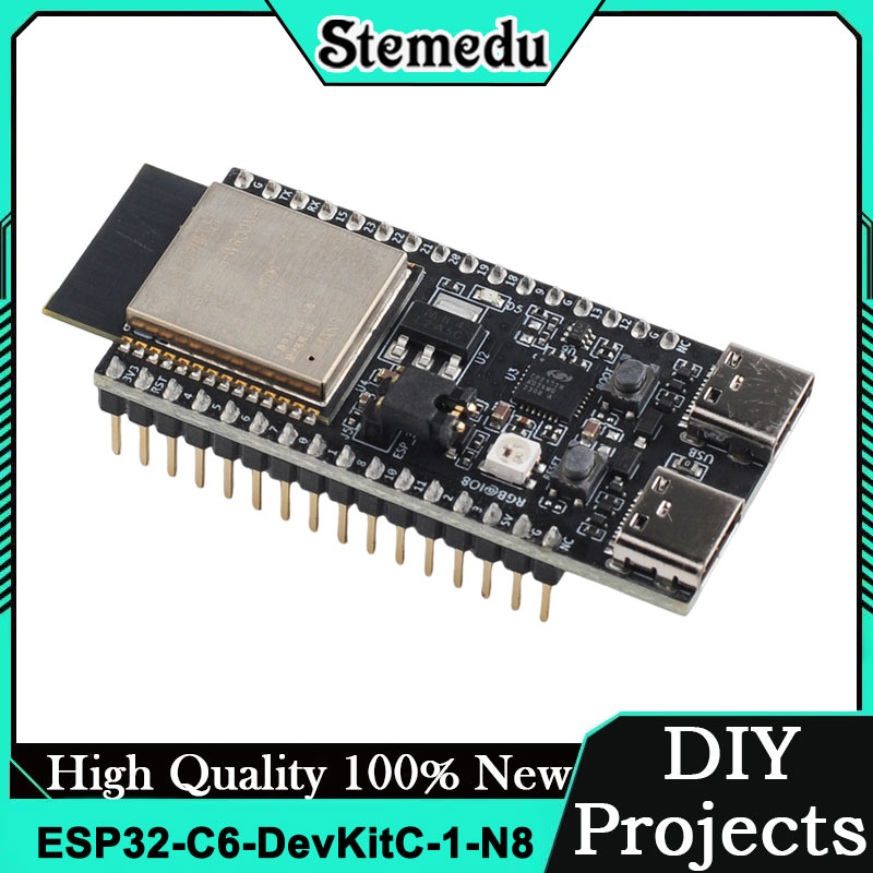 Плата ESP32 C6 DevKitC 1 N8 Io – обзор и цена Home Automation System Diy